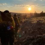 The team makes trek to the job site (courtesy of Gabriel Egan Vázquez)