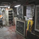 Codds basement studio filled with pieces he has created (photo by Cameron Sheppard)