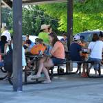 Families often have a picnic lunch at the Summer Meals locations since the meals must be eaten on-site. Photos courtesy of Renton School District.