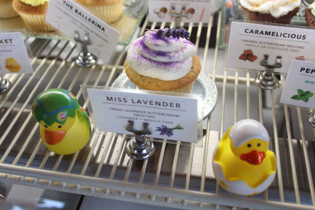 Common Ground has a variety of cupcakes, including Miss Lavender, The Ballerina and Carmelicious. Photo by Bailey Jo Josie/Sound Publishing.