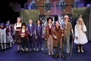 Students perform Roald Dahls Willy Wonka at Studio East. Courtesy of Studio East.