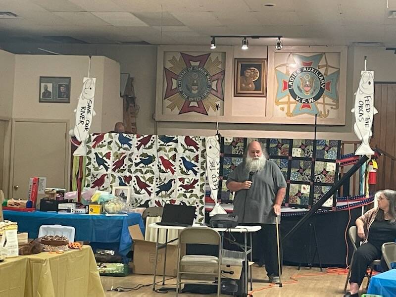 Courtesy photos
A community fundraiser focused on preventing an asphalt plant from being built on State Route 169 adjacent to the Cedar River was held on Oct. 15.