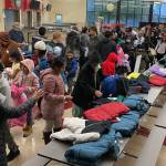 Over 850 coats were prepared for this years Operation Warm at Renton High School on Oct. 22. Photo courtesy of Ruth Pérez