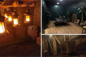Rentons Sure Lock Escape features two unique and meticulously crafted rooms: Pirate Shipwreck and Abandoned Mineshaft. Photos courtesy Sure Lock Escape