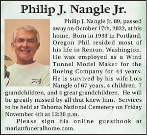 Philip J. Nangle Jr. | Obituary