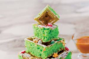 Mochi Waffle Holiday Tree (Courtesy of Kat Lieu)