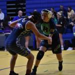Photo by Ben Ray
Lindbergh and crosstown rival Hazen get after it in the opening match of the evening.
