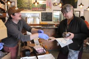 Photo by Bailey Jo Josie/Sound Publishing.
Theo Chocolate set up shop at Four Generals Brewing.