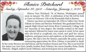 Glenice Pritchard | Obituary