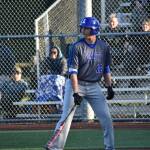 Senior Terry Hayes tallied half of the Patriots RBIs in the contest against Kentwood. Ben Ray / The Reporter