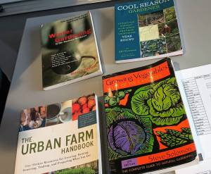 Partnering with the King County Library System allows attendants to know what gardening books they could check out from their local library.