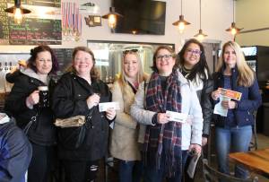 Bailey Jo Josie / Renton Reporter
Members of the Renton Womens Social Group enjoy some beer at Four Generals Brewing on Wells Avenue. The Social Group formed on Facebook and gained over 1,000 members in two years.