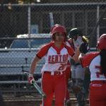 Madison Hull was the tying run in the seventh to force extra innings. Ben Ray / The Reporter