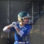 Emi Connell at the plate for the Patriots. Photo courtesy of Lindsay Barnes