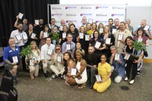 The winners of the Renton Reporters Best of Renton 2023 awards were all smiles on May 17 after the awards ceremony, hosted by the Renton Chamber of Commerce. Bailey Jo Josie / Renton Reporter