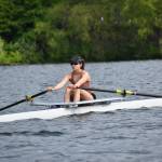 Izzy Teal out on Lake Washington for practice preparing for Florida. Ben Ray / The Reporter