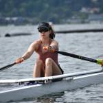 Teal working on starts during practice. Ben Ray / The Reporter