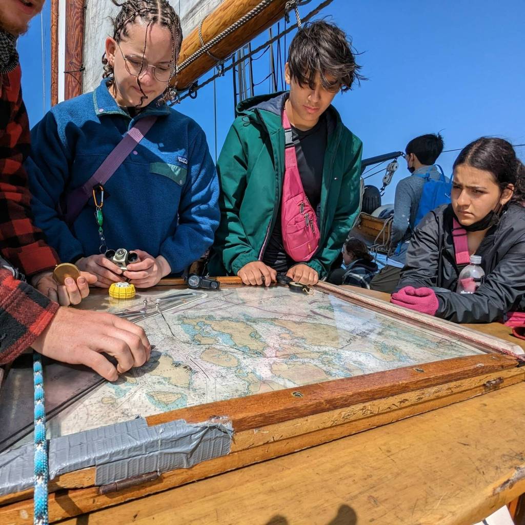 Students enjoy sea life on a recent GEAR UP program trip. Photo courtesy of the Renton School District