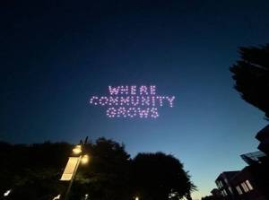 Photos courtesy of Annika Hauer
Scene from the Renton River Days drone show.