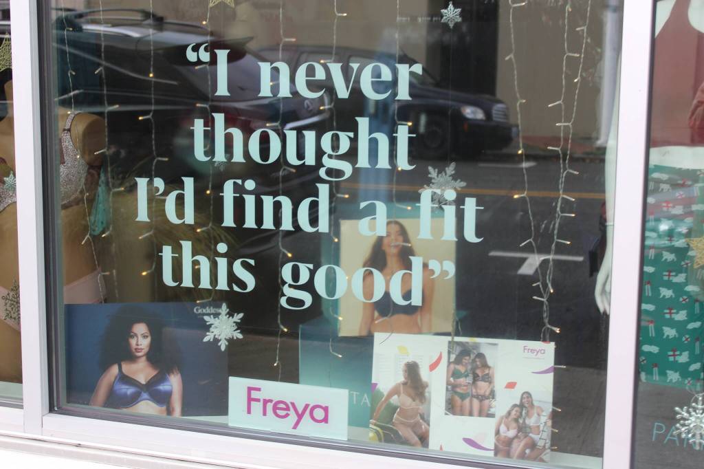 The Pencil Test boutique carries 168 bra sizes in-stores and online. Photo by Bailey Jo Josie/Sound Publishing.