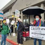 Photo by Bailey Jo Josie/Sound Publishing.
Several organizations came out to support The Brewmasters Taproom and Sylvia.