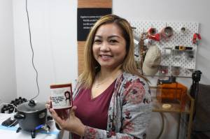 Bailey Jo Josie/Sound Publishing
Divina makes her candles from her home office in Fairwood.