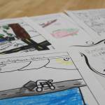 Photo by Bailey Jo Josie/Sound Publishing.
As part of their scientific lesson, students did a preview on opinion writing, complete with drawings to illustrate their points.