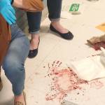 The scene of the March 30 attack on a teacher at Dimmitt Middle School in the Renton School District. (Courtesy of King County Sheriff's Office public records.)