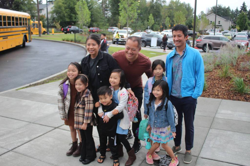 Photo by Annika Hauer/Renton Reporter
First day of school Aug. 30 at Hilltop Heritage Elementary School.