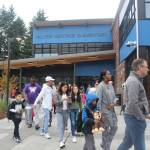 Photo by Bailey Jo Josie/Sound Publishing
First day of school Aug. 30 at Hilltop Heritage Elementary School.