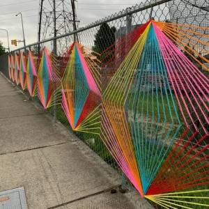 Public art by Christy Caravaglio in Renton. Photo courtesy of Renton Municipal Arts Commission.