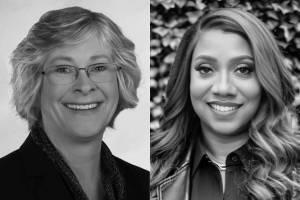 Valerie O'Halloran (left) and Erica J. Conway (right). (Screenshot from King County Elections website)