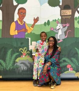 Dr. Margaret Towolawi and her son, who have both been featured in the show. (Photo courtesy to Dr. Towolawi)