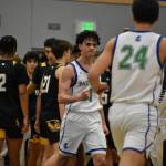 Denali Hatcher shows a lot of emotion after a Bellevue time out. Ben Ray / The Reporter