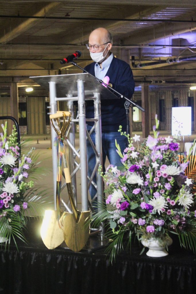 Jon Nagasawa spoke of his cancer treatment journey at Valley Medical Center. (Photo by Bailey Jo Josie/Sound Publishing)