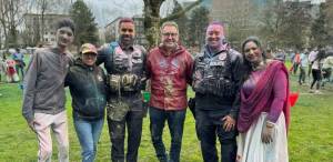 Holi: Renton Festival of Color at Gene Coulon Memorial Beach Park was held March 23. (Photo courtesy of Diane Dobson)