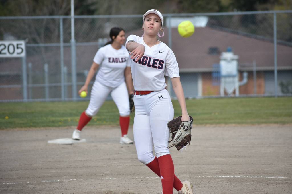 Hailey Rasmussen struck out 10 and allowed just one earned run in the loss. Ben Ray / The Reporter