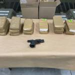 Law enforcement seized more than 15 kilograms of fentanyl powder and a firearm from the suspects vehicle on May 9. Agents seized an additional kilogram of fentanyl powder in the search of an apartment of one of the suspects living in Renton. (Courtesy of the Department of Justice.)