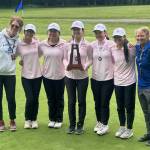 Liberty girls golf team took second in state. Photo provided by Matthew Stuart.