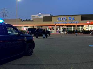 Courtesy of the Renton Police Department
Renton Police Department officers were dispatched at approximately 7:38 p.m. June 5 to a reported shooting at Big 5 Sporting Goods in the 600 block of South Grady Way.