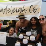 Kadeleigh Co. is a candle, incense and tart company. From left to right: Kadence Jackson, Elexis Jackson, Karleigh Jackson, and friend Hannah.