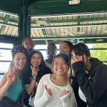 Estrella Garcia with King County students at Unleash the Brilliance activities. Courtesy of Terrell Dorsey