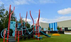 Impact schools playground, which Launch will use. Photo courtesy of Annika Hauer