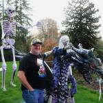 Marc says that undead Daenerys Targaryen is his favorite decoration each year. Photo by Bailey Jo Josie/Sound Publishing.