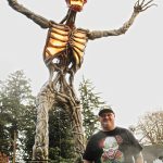 Marc loved seeing the joy his enormous lawn decorations would bring trick-or-treaters. Photo by Bailey Jo Josie/Sound Publishing.