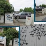 Renton graffiti possibly linked to gangs. Photo courtesy of City of Renton