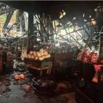 A fire destroyed much of the Top of the Hill grocery store Aug. 24. Courtesy photo