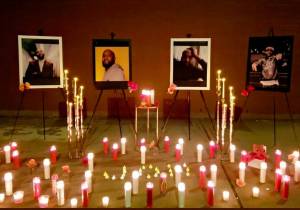 A candlelight vigil was held for Jonathan Gant at Dimmitt Middle School on Saturday, Jan. 11. Courtesy photo.