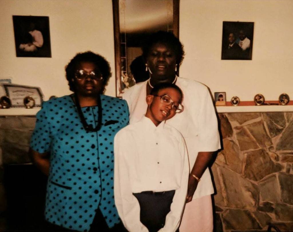 Jonathan Gant (center) was close to his grandmother Sig (left) and his Aunt Pat (right). Courtesy photo