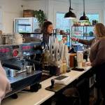 Employees work at Fall Citys Aroma Coffee Co. on Jan. 14, 2025. Grace Gorenflo/Valley Record